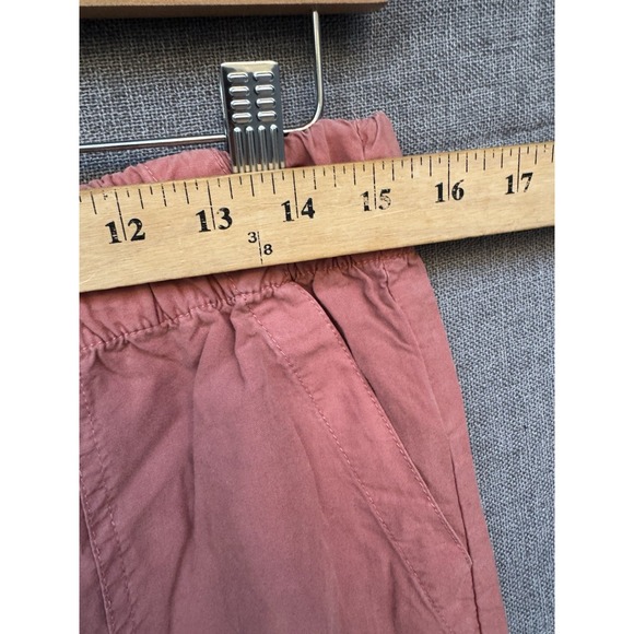 NWT Thread & Supply Womens XL Brick Dust Wide Leg Crop Pants Mauve Relaxed - Picture 3 of 8